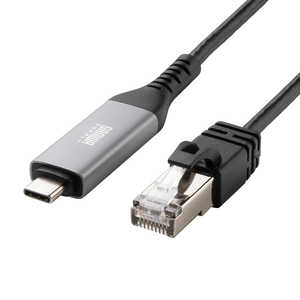 サンワサプライ USB Type-C LAN変換ケーブル(Gigabit対応・5m) KB-SL6CLAN05BK サンワサプライ USB Type-C LAN変換ケーブル(Gigabit対応・5m) KB-SL6CLAN05BK