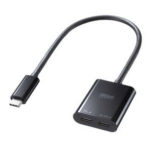 サンワサプライ USB Type-C 拡張アダプタ(ケーブルタイプ・PD対応) AD-ALCCPD02 サンワサプライ USB Type-C 拡張アダプタ(ケーブルタイプ・PD対応) AD-ALCCPD02