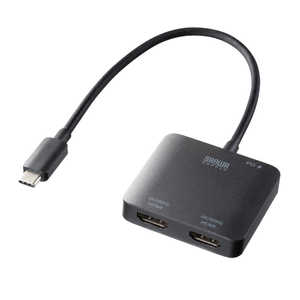 �T�����T�v���C USB Type C-HDMI�ϊ��A�_�v�^(2�|�[�g/4K/PD�Ή�) AD-ALCMST2HDPD