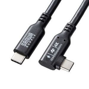 �T�����T�v���C USB10GbpsType-C�P�[�u��(PD100W�E�f���o�͑Ή��E�Б�L�^�R�l�N�^�E1m) KU-10GCCP100L10