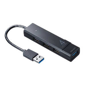 サンワサプライ USB3.1 Gen1+USB2.0コンボハブ USB-3H421BK サンワサプライ USB3.1 Gen1+USB2.0コンボハブ USB-3H421BK