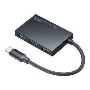 サンワサプライ USB3.1 Gen2対応 Type-Cハブ USB-3TCH18BK サンワサプライ USB3.1 Gen2対応 Type-Cハブ USB-3TCH18BK