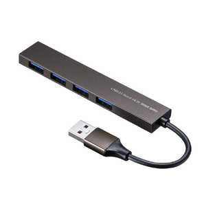 サンワサプライ USB3.2 Gen1 4ポｰト スリムハブ USB-3H423S