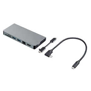 サンワサプライ USB Type-C ドッキングハブ USB-3TCH13S2 サンワサプライ USB Type-C ドッキングハブ USB-3TCH13S2
