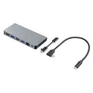 サンワサプライ USB Type-C ドッキングハブ USB-3TCH14S2 サンワサプライ USB Type-C ドッキングハブ USB-3TCH14S2