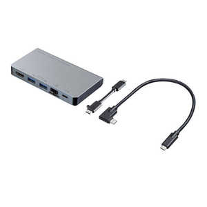 サンワサプライ USB Type-C ドッキングハブ USB-3TCH15S2 サンワサプライ USB Type-C ドッキングハブ USB-3TCH15S2