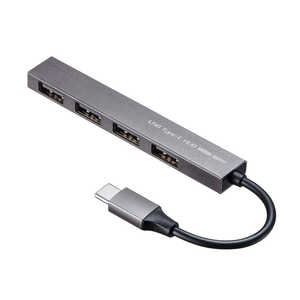 サンワサプライ USB Type-C USB2.0 4ポート スリムハブ USB2TCH23SN サンワサプライ USB Type-C USB2.0 4ポート スリムハブ USB2TCH23SN