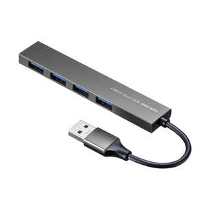 サンワサプライ USB3.2 Gen1 4ポート スリムハブ USB3H423SN