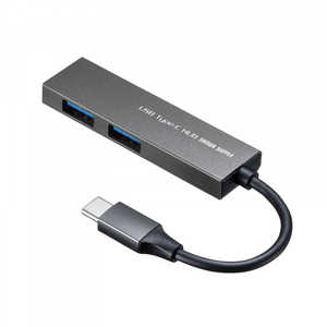 サンワサプライ USB TypeーC 2ポートスリムハブ USB3TCH24SN サンワサプライ USB TypeーC 2ポートスリムハブ USB3TCH24SN