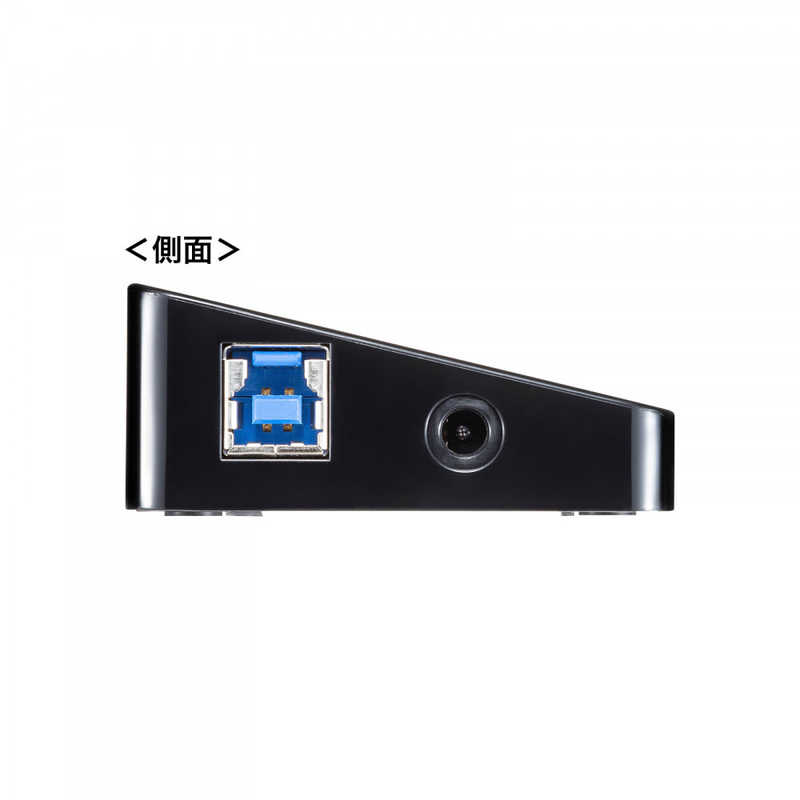 サンワサプライ サンワサプライ ハブ USB3.2Gen1 7ポー USB-3H706BK USB-3H706BK