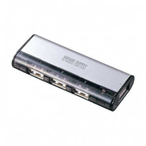 掠ץ饤 USB-Aϥ (Chrome/Mac/Windows11б) С [Хѥ /4ݡ /USB2.0б] USBHUB226GSVN