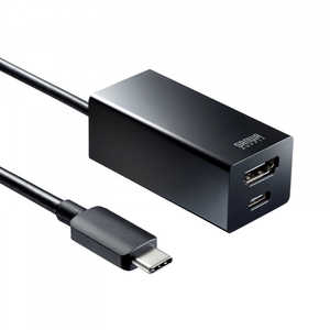 サンワサプライ USB Type-Cハブ付き HDMI変換アダプタ USB-3TCH34BK サンワサプライ USB Type-Cハブ付き HDMI変換アダプタ USB-3TCH34BK
