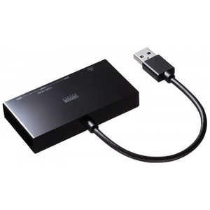 掠ץ饤 USB3.2 Gen1 ϥդ ӥåLANץ USB-3H322BKN