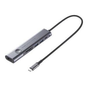サンワサプライ USB Type-C ドッキングハブ USB-5TCHCP17GM サンワサプライ USB Type-C ドッキングハブ USB-5TCHCP17GM
