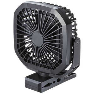 サンワサプライ 卓上扇風機 バッテリー充電式 ブラック FAN-USB1BK サンワサプライ 卓上扇風機 バッテリー充電式 ブラック FAN-USB1BK