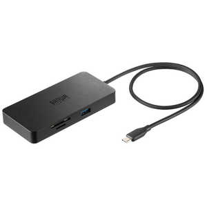 サンワサプライ USB Type-C ドッキングステーション USB-DKM5BKN サンワサプライ USB Type-C ドッキングステーション USB-DKM5BKN