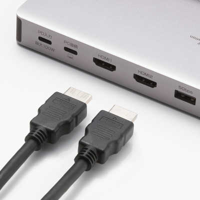 サンワサプライ USB Type-Cドッキングステーション(HDMI×2画面・USB