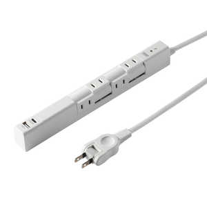 サンワサプライ 回転タップ(AC4個口+Type-C+USB-A・PD20W・ホワイト) TAP-B113UC-2W サンワサプライ 回転タップ(AC4個口+Type-C+USB-A・PD20W・ホワイト) TAP-B113UC-2W