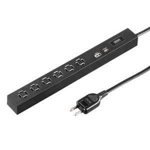 TTvC ݎRȃX^bv cԎ݂ɍ݉\ 6 3m PD33W USB-C/USB A|[g ܂肽ݎvO ubN TAP-SLIM6UC-3BK