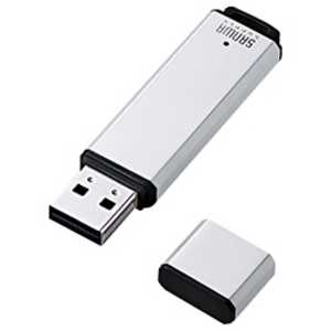 サンワサプライ USBメモリｰ[1GB/USB2.0/キャップ式] UFD-A1G2SVK