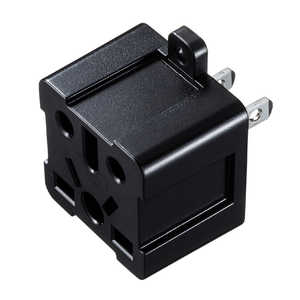 サンワサプライ 日本専用マルチタイプ電源変換アダプタ TR-AD6BK サンワサプライ 日本専用マルチタイプ電源変換アダプタ TR-AD6BK