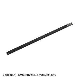 サンワサプライ 19インチサーバーラック用コンセント(20A) TAP-SVSL209BN サンワサプライ 19インチサーバーラック用コンセント(20A) TAP-SVSL209BN