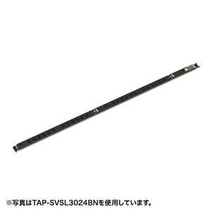 サンワサプライ 19インチサーバーラック用コンセント(30A) TAP-SVSL3018B20N サンワサプライ 19インチサーバーラック用コンセント(30A) TAP-SVSL3018B20N