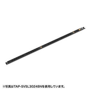 サンワサプライ 19インチサーバーラック用コンセント(30A) TAP-SVSL3018B20N