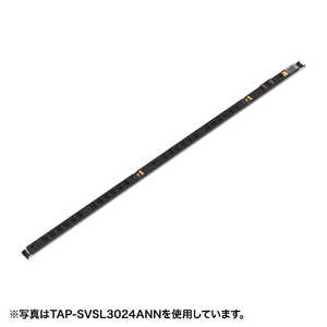 サンワサプライ 19インチサーバーラック用コンセント(30A) 電流表示機能付き TAP-SVSL3018ANN サンワサプライ 19インチサーバーラック用コンセント(30A) 電流表示機能付き TAP-SVSL3018ANN