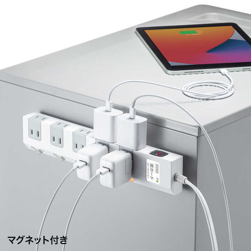 サンワサプライ サンワサプライ 節電タップ TAP-SP2110SW-5 TAP-SP2110SW-5