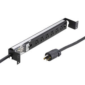 サンワサプライ サーバーラック用コンセントバー1U TAP-SVSL206-1U サンワサプライ サーバーラック用コンセントバー1U TAP-SVSL206-1U
