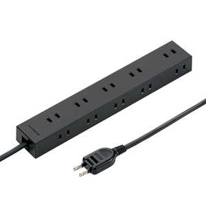 サンワサプライ 電源タップ 2P 10個口 強力ネオジムマグネット シャッター付 TAP-2210-2BK サンワサプライ 電源タップ 2P 10個口 強力ネオジムマグネット シャッター付 TAP-2210-2BK