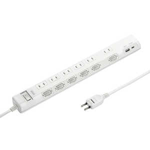 サンワサプライ 節電タップ TAP-B108UC-1W サンワサプライ 節電タップ TAP-B108UC-1W