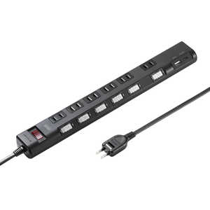 サンワサプライ 節電タップ TAP-B108UC-3BK サンワサプライ 節電タップ TAP-B108UC-3BK