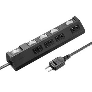 サンワサプライ 節電タップ TAP-S29-1BK サンワサプライ 節電タップ TAP-S29-1BK