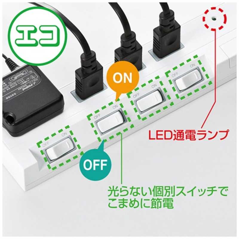サンワサプライ サンワサプライ 【アウトレット】節電エコタップ (2P･4個口･3m) TAP-S15-3 TAP-S15-3