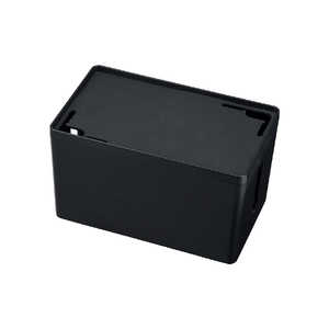 サンワサプライ ケーブル & タップ収納ボックス CB-BOXP1BKN2 サンワサプライ ケーブル & タップ収納ボックス CB-BOXP1BKN2