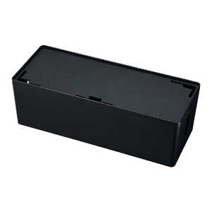 サンワサプライ ケーブル & タップ収納ボックス CB-BOXP3BKN2 サンワサプライ ケーブル & タップ収納ボックス CB-BOXP3BKN2