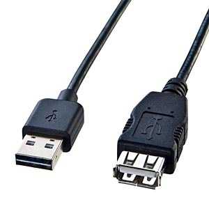 サンワサプライ 1.0m USB2.0延長ケーブル 「Aオス」⇔「Aメス」 KU-REN1 サンワサプライ 1.0m USB2.0延長ケーブル 「Aオス」⇔「Aメス」 KU-REN1