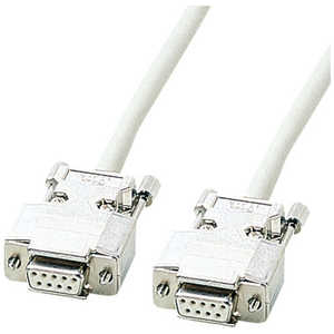 �T�����T�v���C RS-232C�P�[�u�� ���f���ETA�p (D-sub9pin���X�C���`�l�W(4-40)- D-sub9pin���X�C���`�l�W(4-40)�E6m) KRS-433XF6N