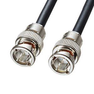 サンワサプライ 同軸ケーブル 3C-2V(10m・BNC-P3コネクタ オス - BNC-P3コネクタ オス) KB-73B2N サンワサプライ 同軸ケーブル 3C-2V(10m・BNC-P3コネクタ オス - BNC-P3コネクタ オス) KB-73B2N