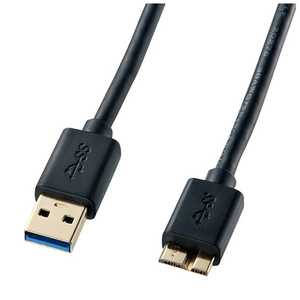 掠ץ饤 0.5m USB3.0֥AעΡmicroB(֥å) KU30-AMC05BK