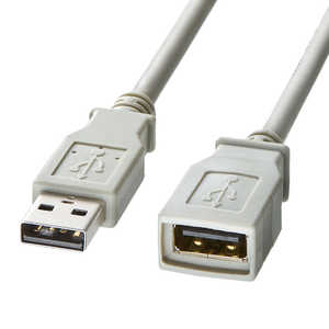 サンワサプライ USB延長ケーブル(USB Aコネクタオス-USB Aコネクタメス・2m) KB-USB-E2K2 サンワサプライ USB延長ケーブル(USB Aコネクタオス-USB Aコネクタメス・2m) KB-USB-E2K2