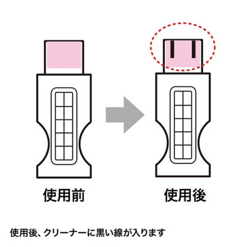 サンワサプライ サンワサプライ USBポートクリーナー CD-USB1N CD-USB1N