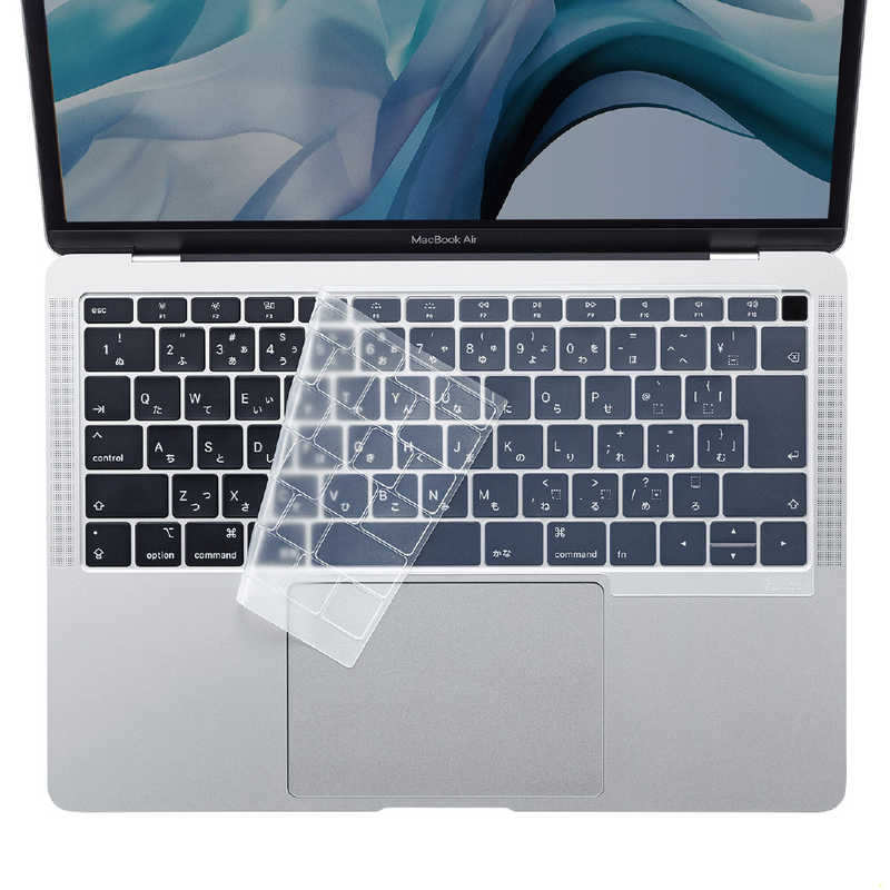サンワサプライ サンワサプライ MacBook Air 13.3インチ Retinaディスプレイ用シリコンキーボードカバー FA-SMACBA13R(クリア) FA-SMACBA13R(クリア)