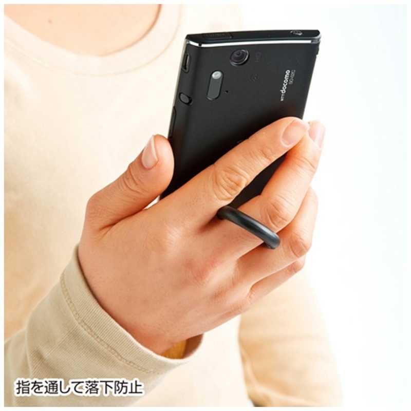 サンワサプライ サンワサプライ 〔フィンガーストラップ〕 フィンガーストラップ DG‐ST37BK (ブラック) DG‐ST37BK (ブラック)