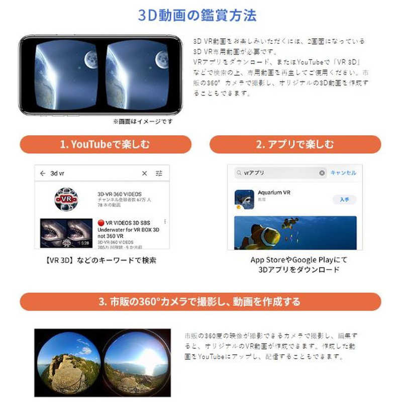 市場 サンワサプライ:3DVRゴーグル MED-VRG1