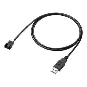 サンワサプライ ケースファン用 USB電源変換ケーブル TK-PWFAN6 サンワサプライ ケースファン用 USB電源変換ケーブル TK-PWFAN6