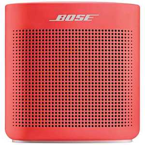 BOSE Bluetoothスピーカー SoundLink Color レッド  SLINKCOLOR2RED