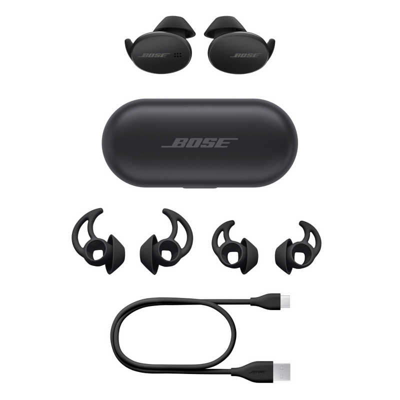 BOSE BOSE フルワイヤレスイヤホン リモコン・マイク対応 Bose Sport Earbuds Triple Black Bose Sport Earbuds Triple Black